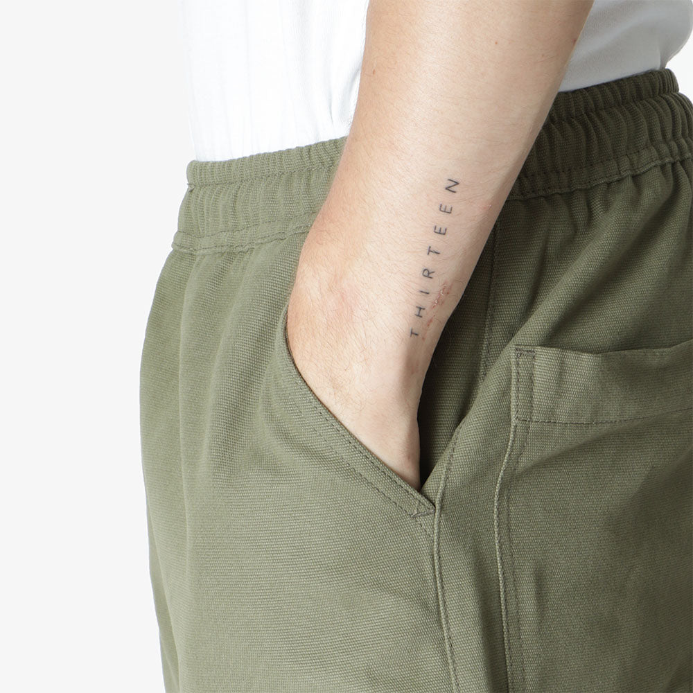 Dispatches Depot Shorts, Olive, Detail Shot 5