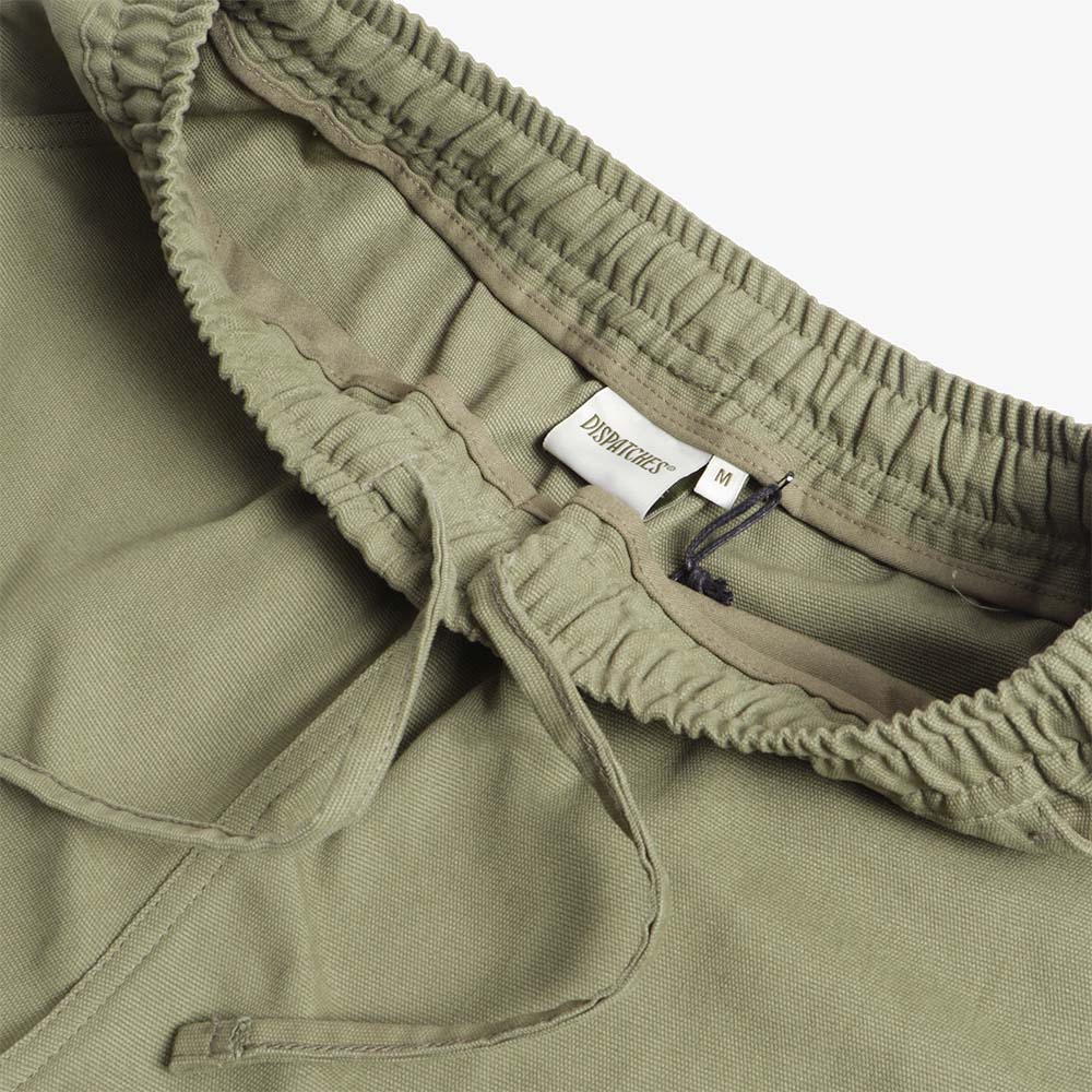 Dispatches Depot Shorts, Olive, Detail Shot 6