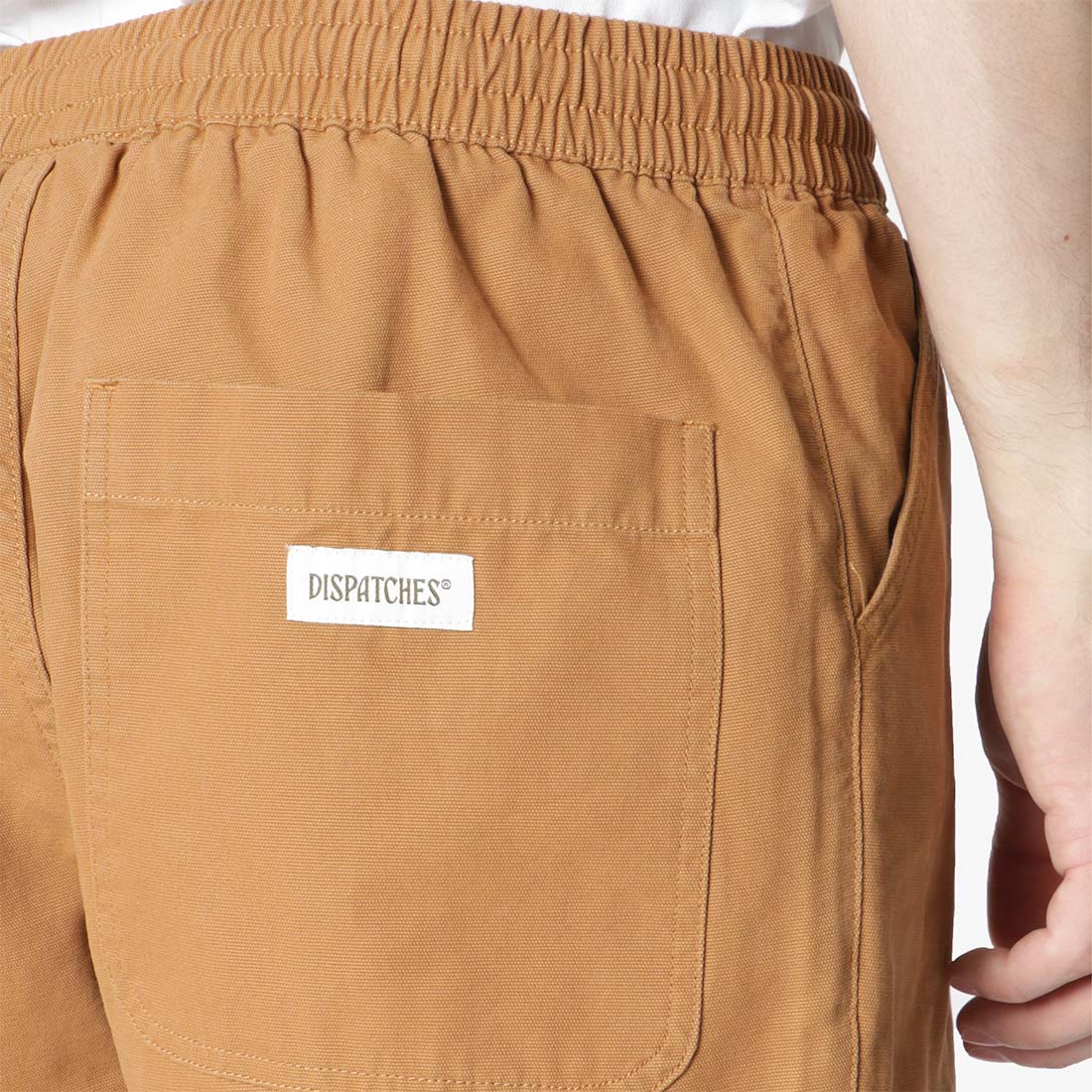 Dispatches Depot Shorts, Tan, Detail Shot 4