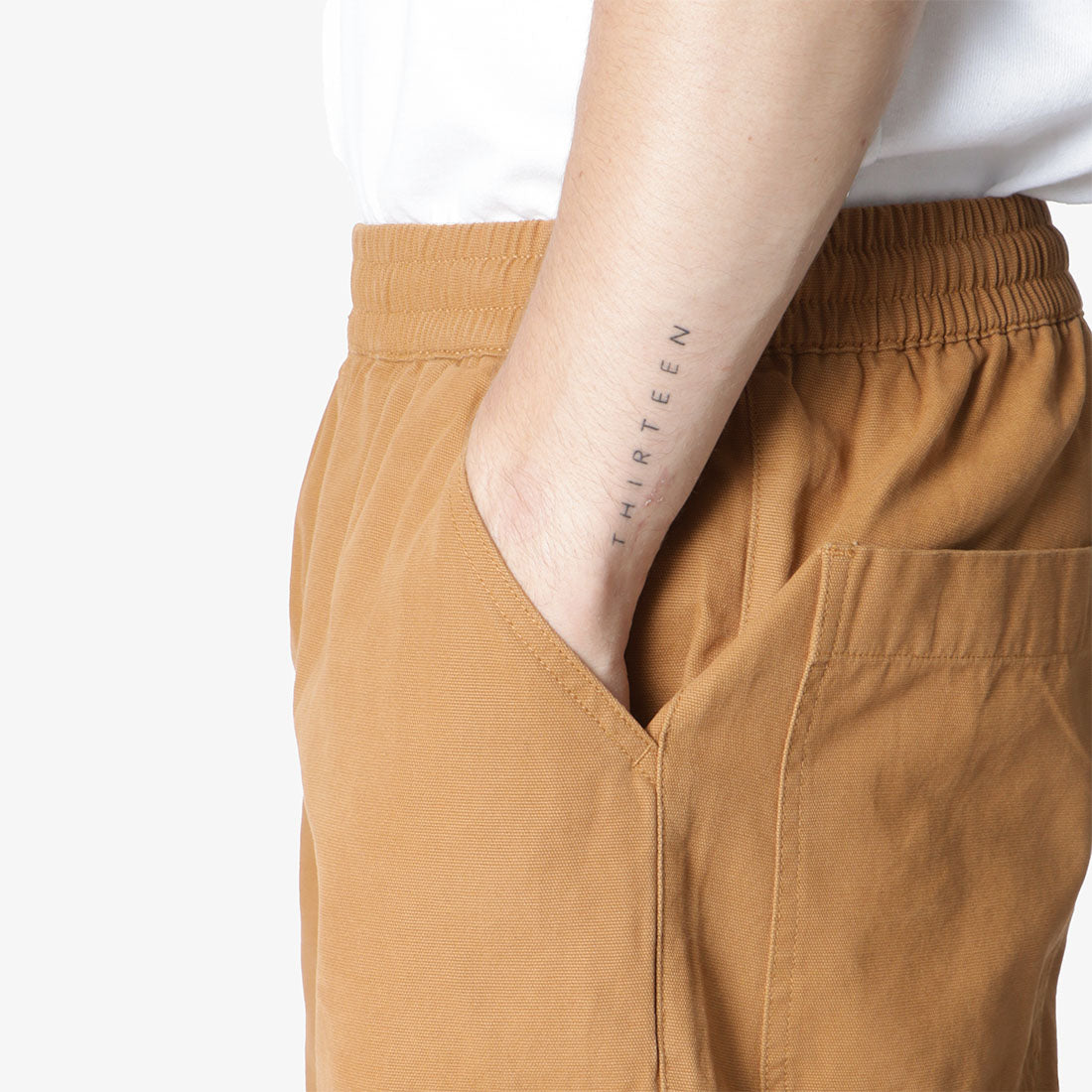 Dispatches Depot Shorts, Tan, Detail Shot 5