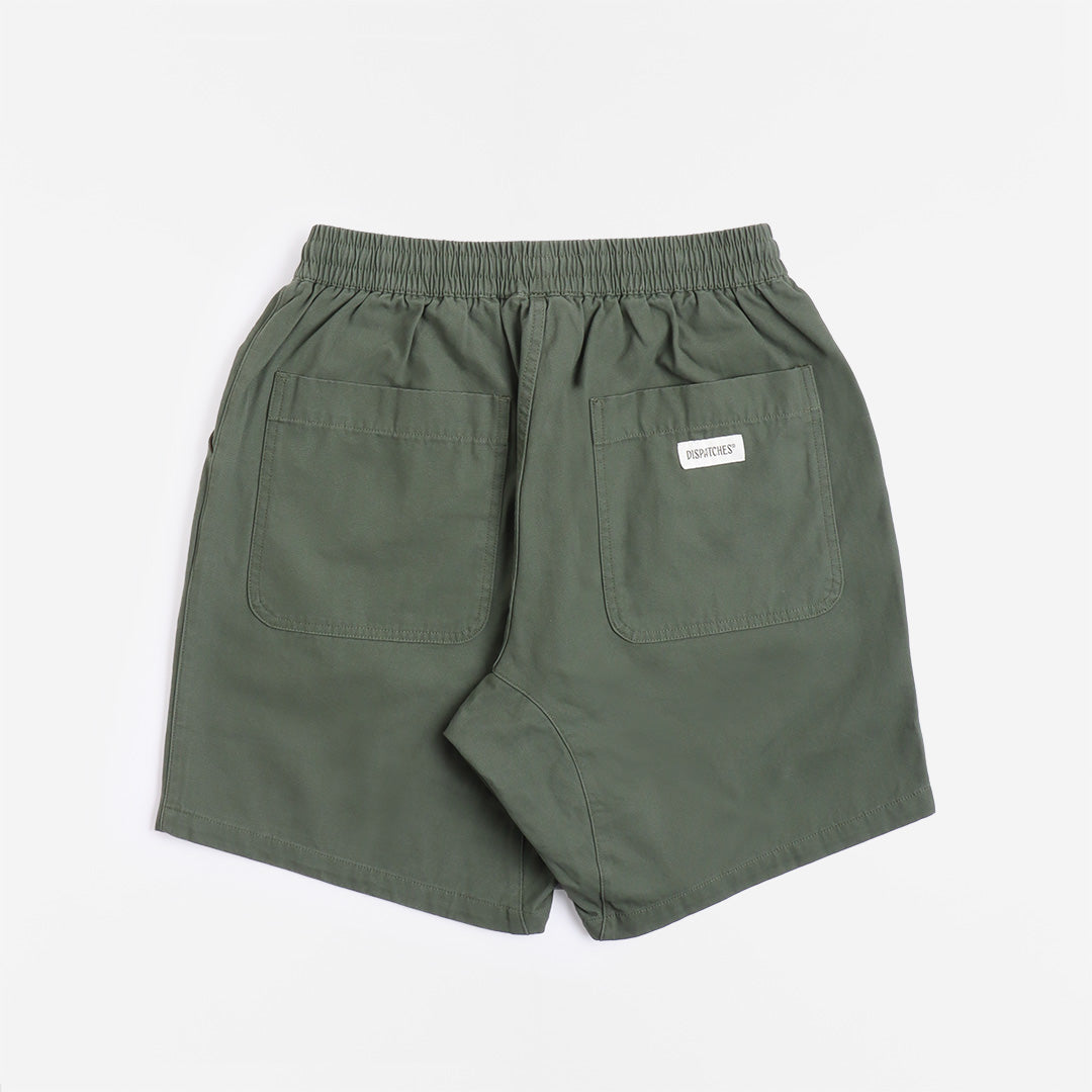 main Dispatches Depot Shorts, Dark Green, Detail Shot 5