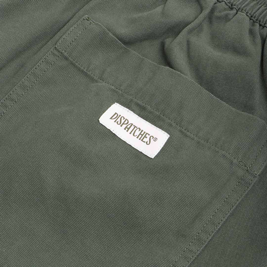 main Dispatches Depot Shorts, Dark Green, Detail Shot 6