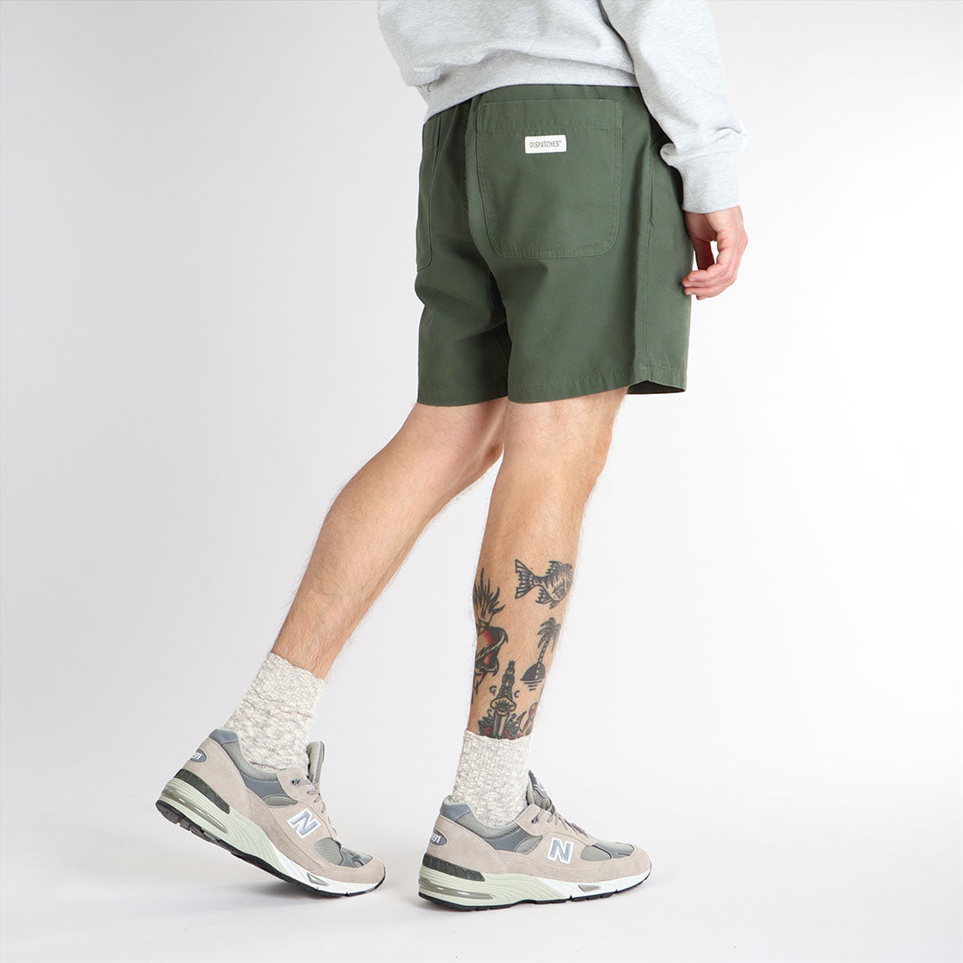 main Dispatches Depot Shorts, Dark Green, Detail Shot 9