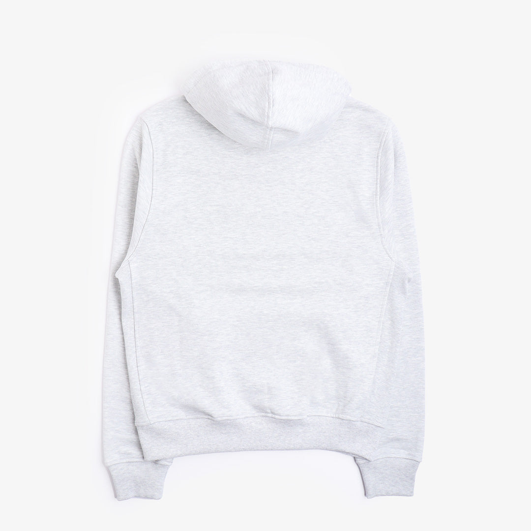 main Dispatches Stock Logo Hoodie, Grey, Detail Shot 5