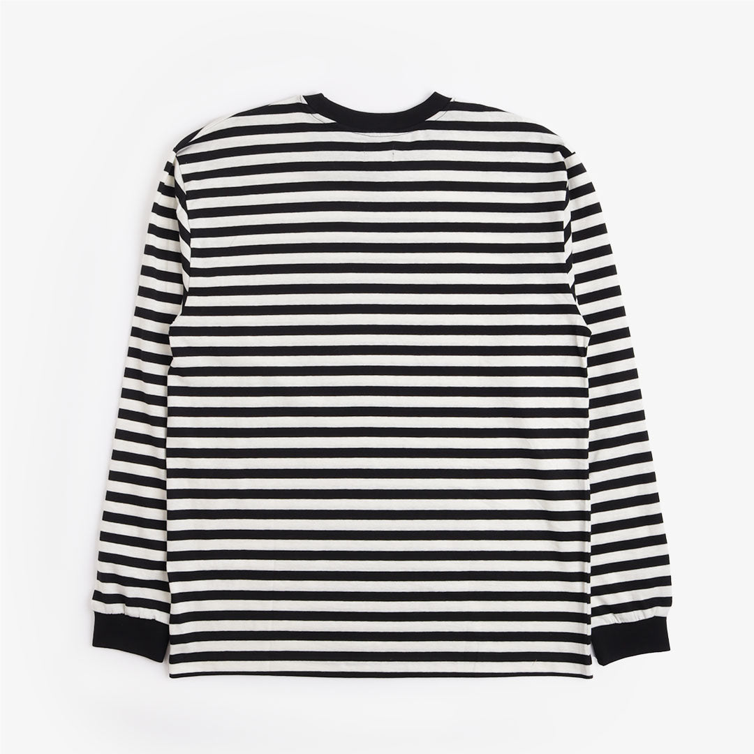 Edwin Basic Stripe Long Sleeve T-Shirt - Black/White – Urban Industry