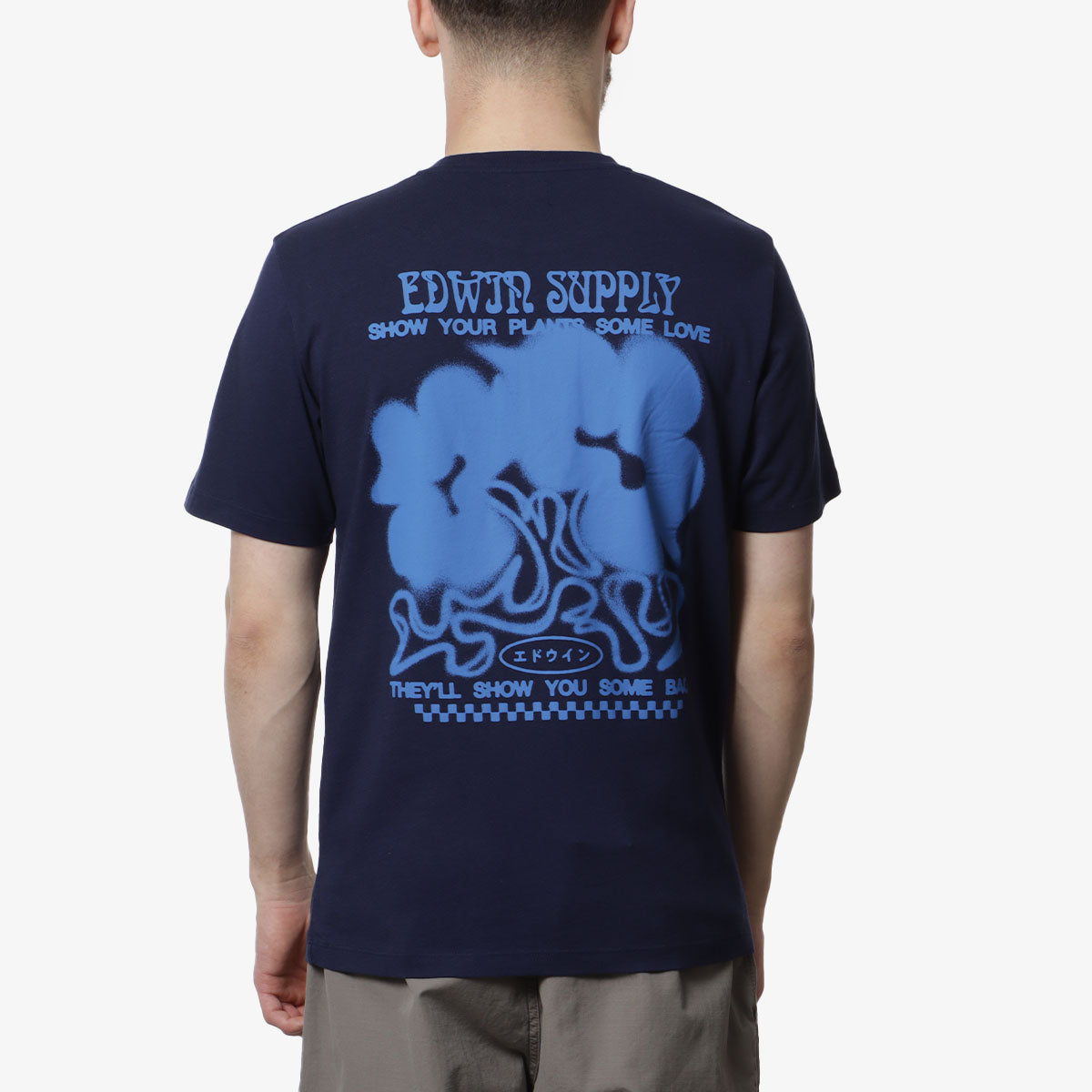 Edwin Show Some Love T-Shirt - Maritime Blue – Urban Industry