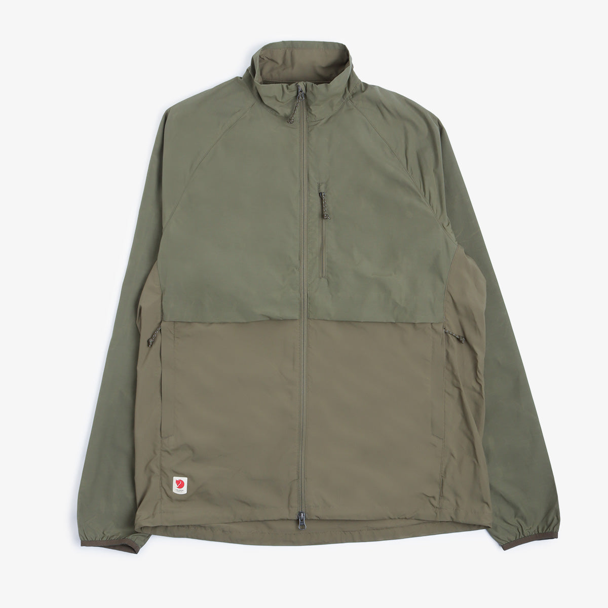 main Fjallraven HC Hybrid Wind Jacket, Green, Detail Shot 5