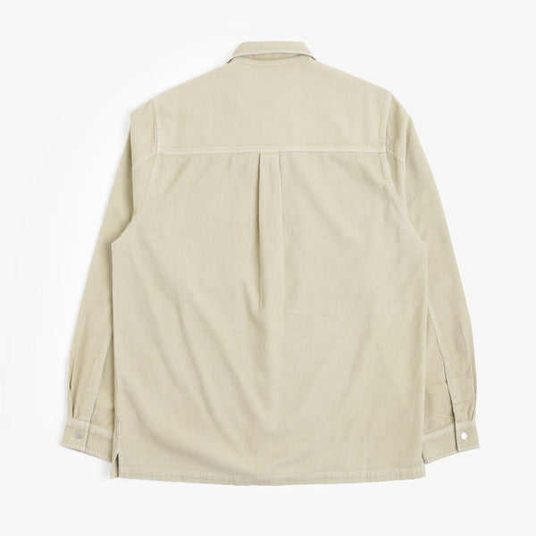 Folk Patch Overshirt - Sage Green Microcheck Cord – Urban Industry