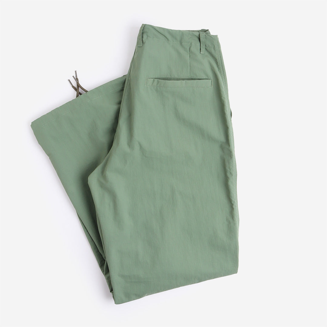 main FrizmWORKS Nylon Ripstop Parachute Pant, Sage Green, Detail Shot 1