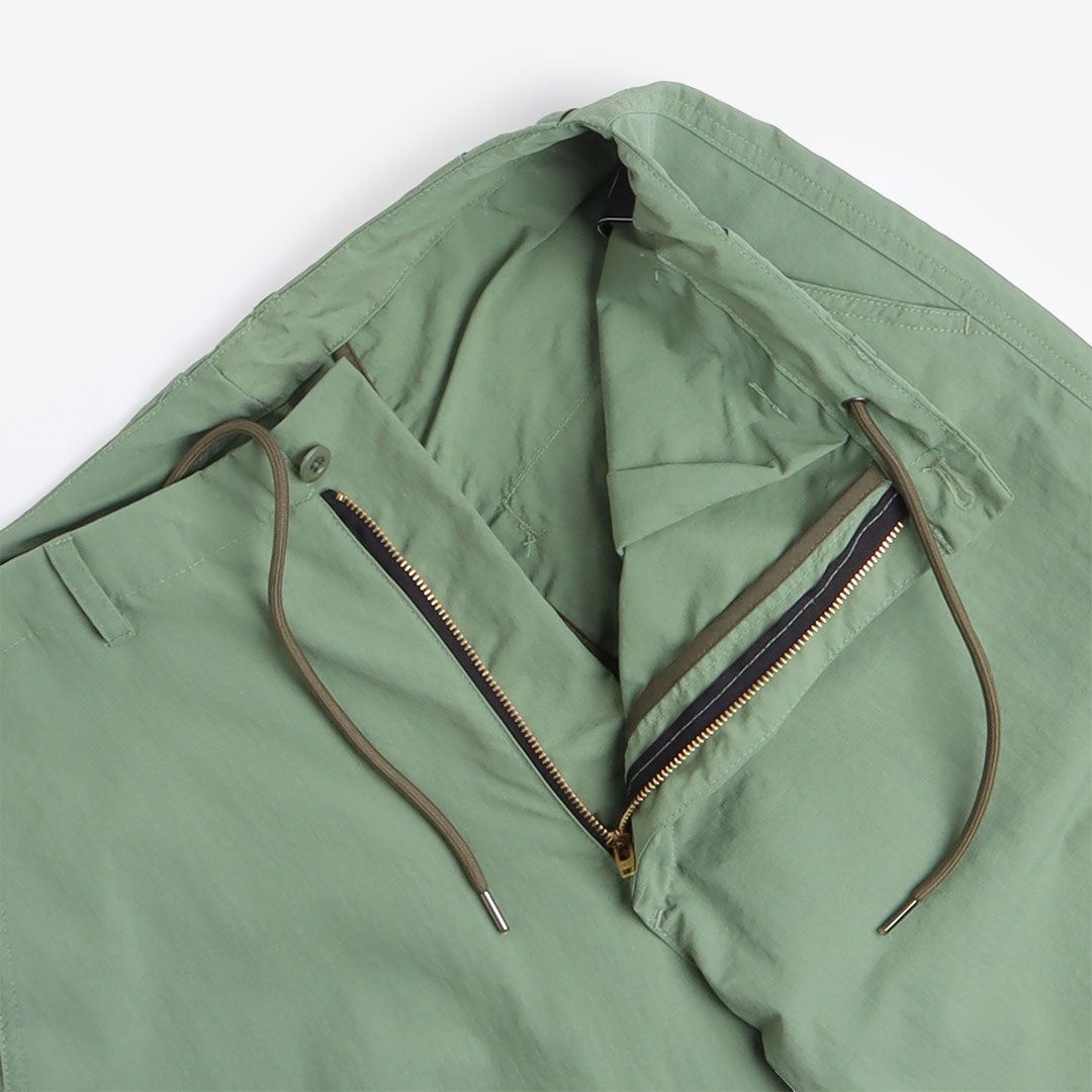 main FrizmWORKS Nylon Ripstop Parachute Pant, Sage Green, Detail Shot 3