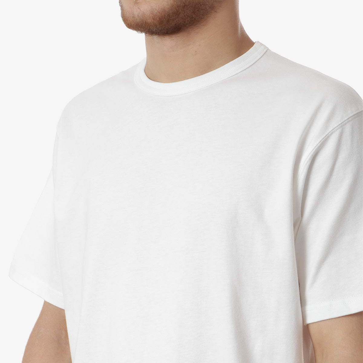 FrizmWORKS OG Athletic T-Shirt 2-Pack, White + Grey, Detail Shot 3