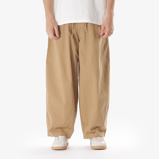 FrizmWORKS Twill Balloon Pant, Beige, Detail Shot 1