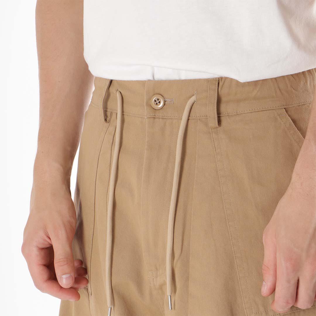 FrizmWORKS Twill Balloon Pant, Beige, Detail Shot 2