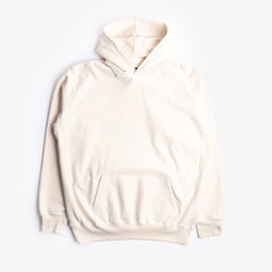 thumbnail Good Measure M-20 Heavyweight Hooded Sweatshirt, Ecru, Detail Shot 1