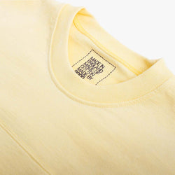 thumbnail Good Measure M-5 Heavyweight Long Sleeve T-shirt, Limoncello, Detail Shot 2