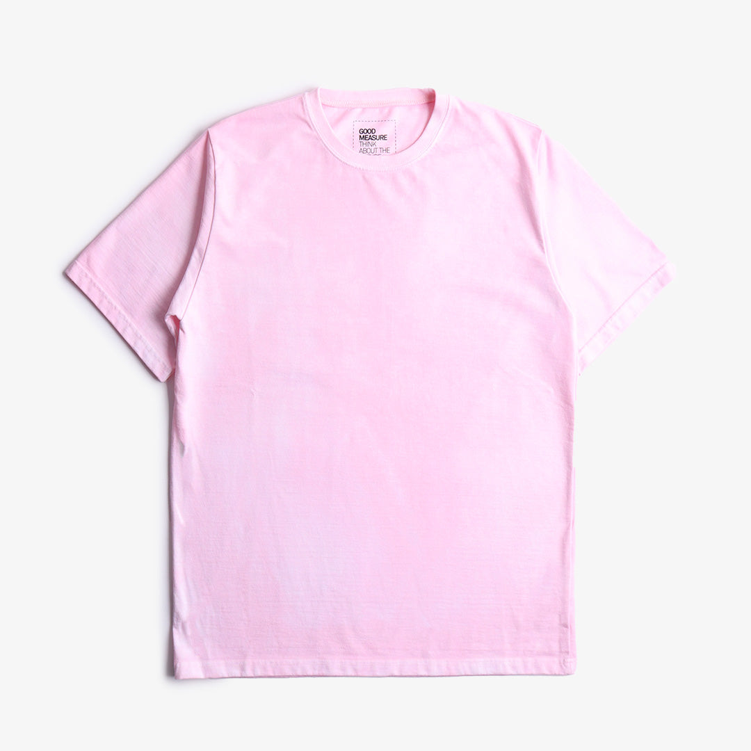 main Good Measure M-4 Heavyweight T-Shirt, Pink Lemonade, Detail Shot 1