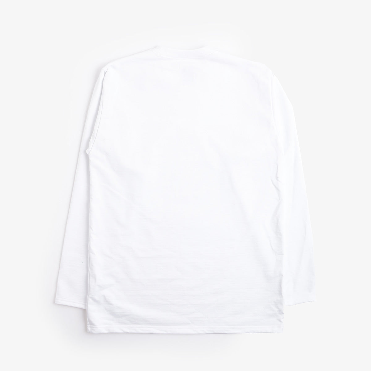 main Good Measure M-5 Heavyweight Long Sleeve T-Shirt, White, Detail Shot 3