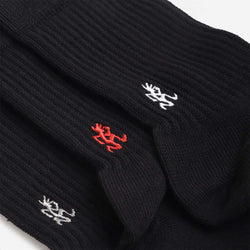 thumbnail Gramicci Basic Crew Socks, Black, Detail Shot 3