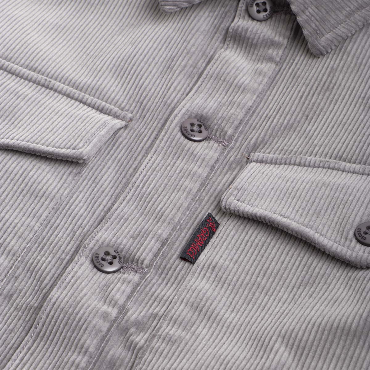 main Gramicci Corduroy Trucker Jacket, Grey, Detail Shot 2