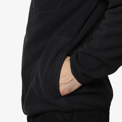 thumbnail Gramicci Fleece Cardigan Zip-Up, Black, Detail Shot 3