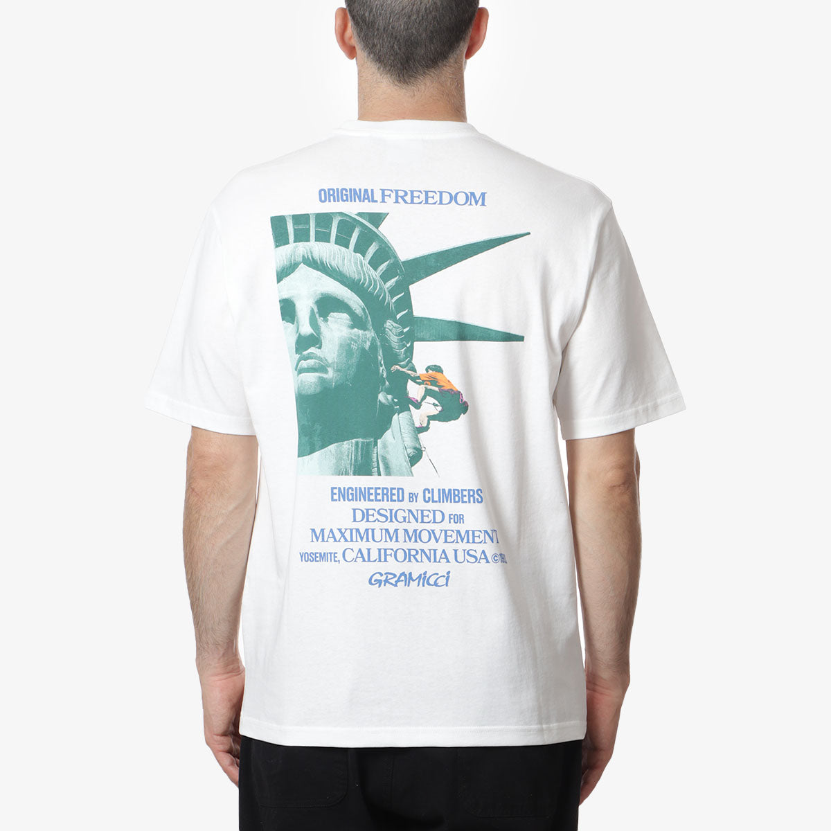 Adidas statue of fashion liberty t shirt