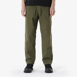 thumbnail Gramicci Loose Tapered Ridge Pant, Olive, Detail Shot 1