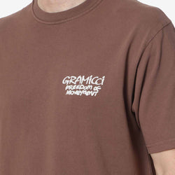 thumbnail Gramicci Napping Climber T-Shirt, Pigment Brown, Detail Shot 3