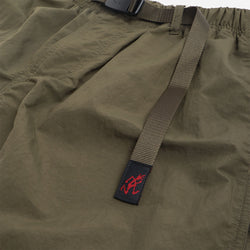 thumbnail Gramicci Nylon Loose Shorts, Deep Olive, Detail Shot 3