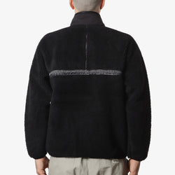 thumbnail Gramicci x And Wander JQ Tape Fleece Jacket, Black, Detail Shot 6