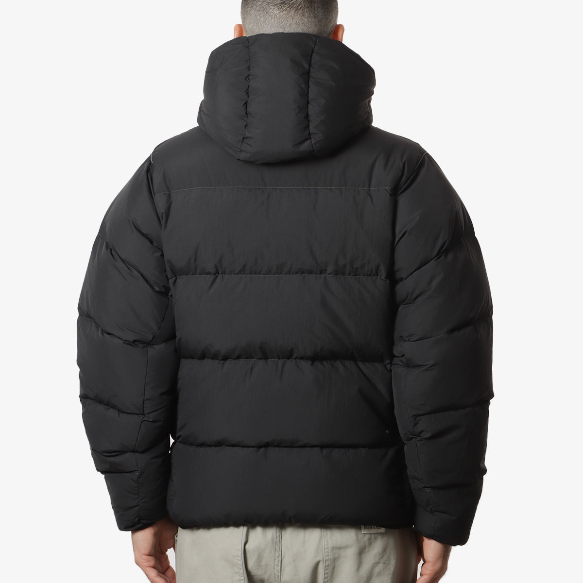 Gramicci x And Wander Down Jacket, Black, Detail Shot 6