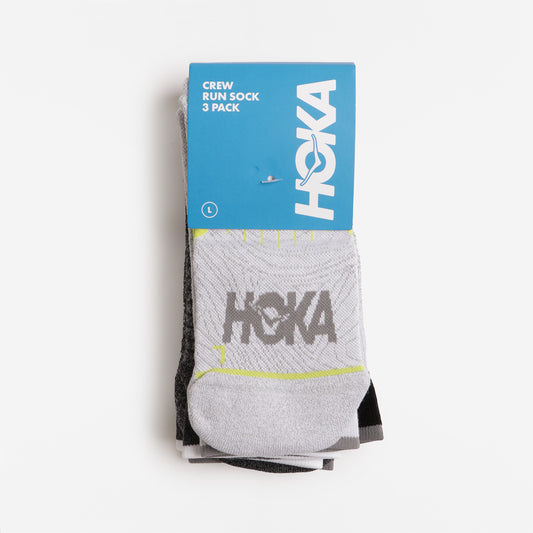 HOKA Crew Run Socks 3-Pack