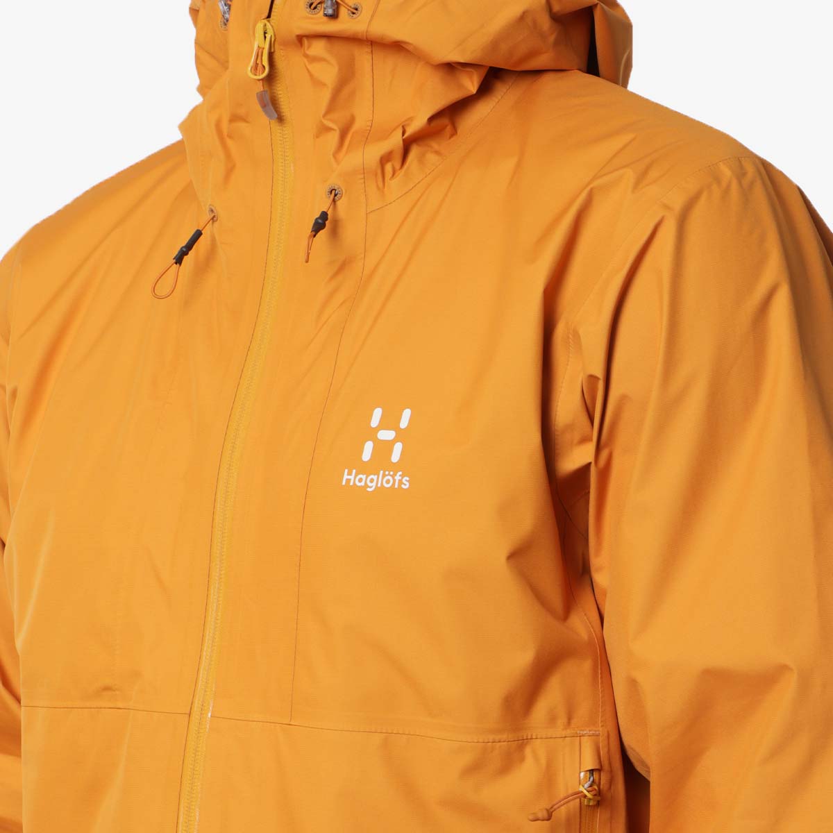 Haglofs L.I.M GTX II Jacket, Desert Yellow, Detail Shot 2