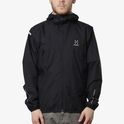 thumbnail Haglofs L.I.M Proof Jacket, True Black, Detail Shot 1