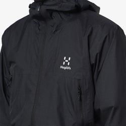 thumbnail Haglofs L.I.M Proof Jacket, True Black, Detail Shot 2