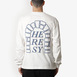 thumbnail Heresy Arch Long Sleeve T-Shirt, Ecru, Detail Shot 1