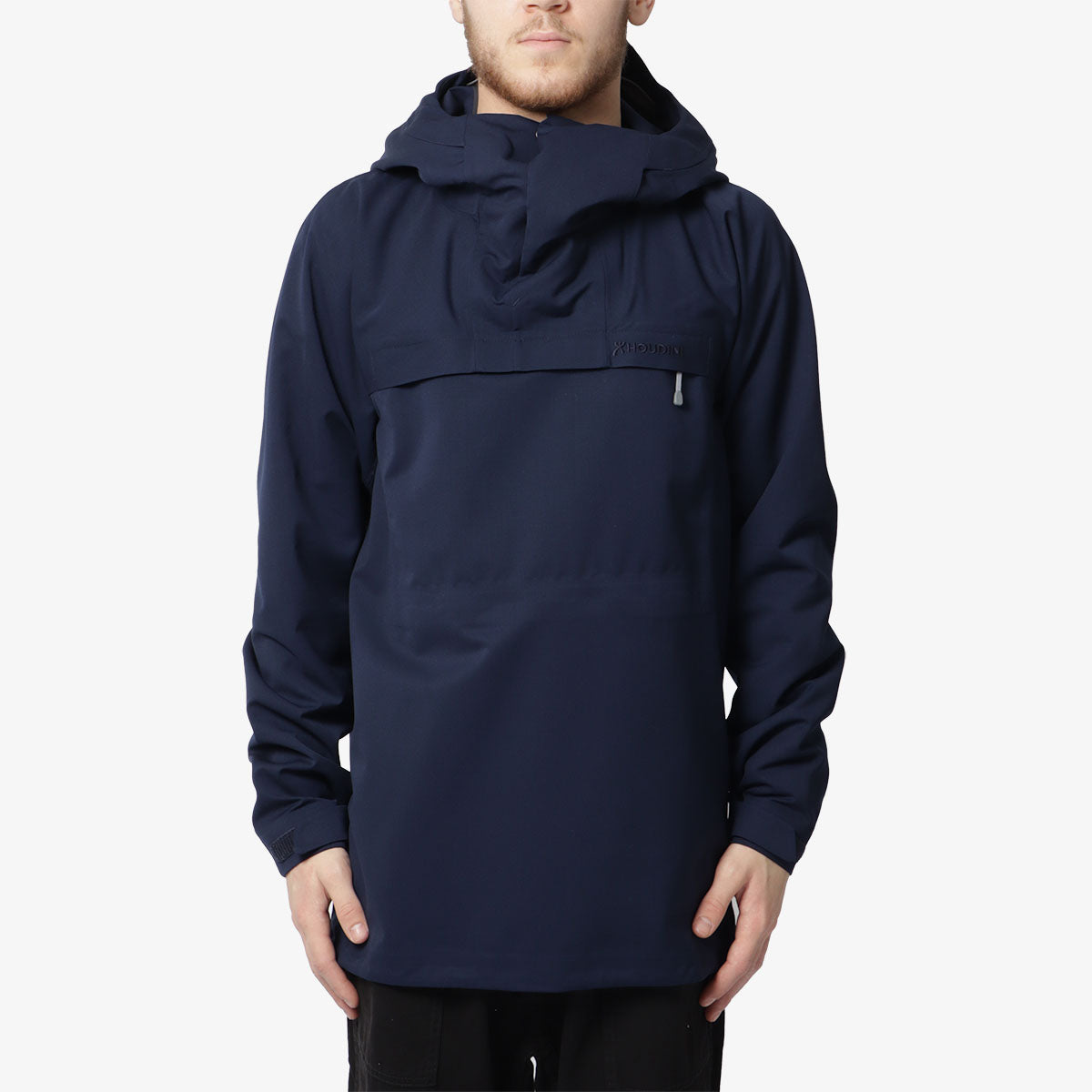 main Houdini Lana Anorak Jacket, Deep Sea Blue, Detail Shot 1