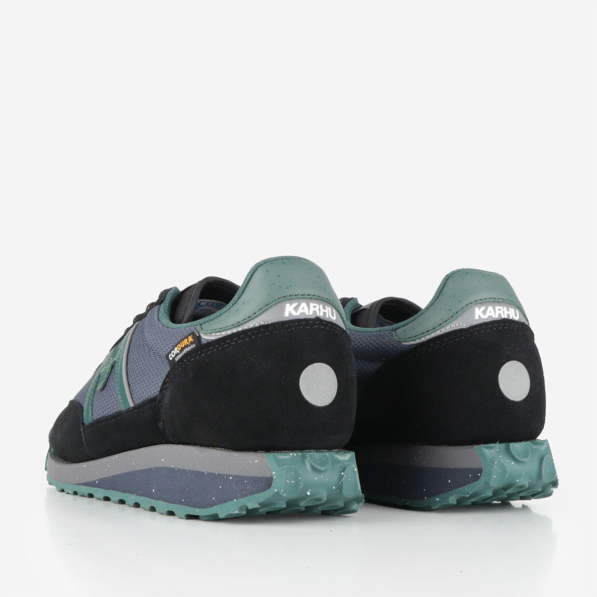 Karhu Mestari Control 'Cordura Pack' Shoes, Caviar Rain Forest, Detail Shot 3