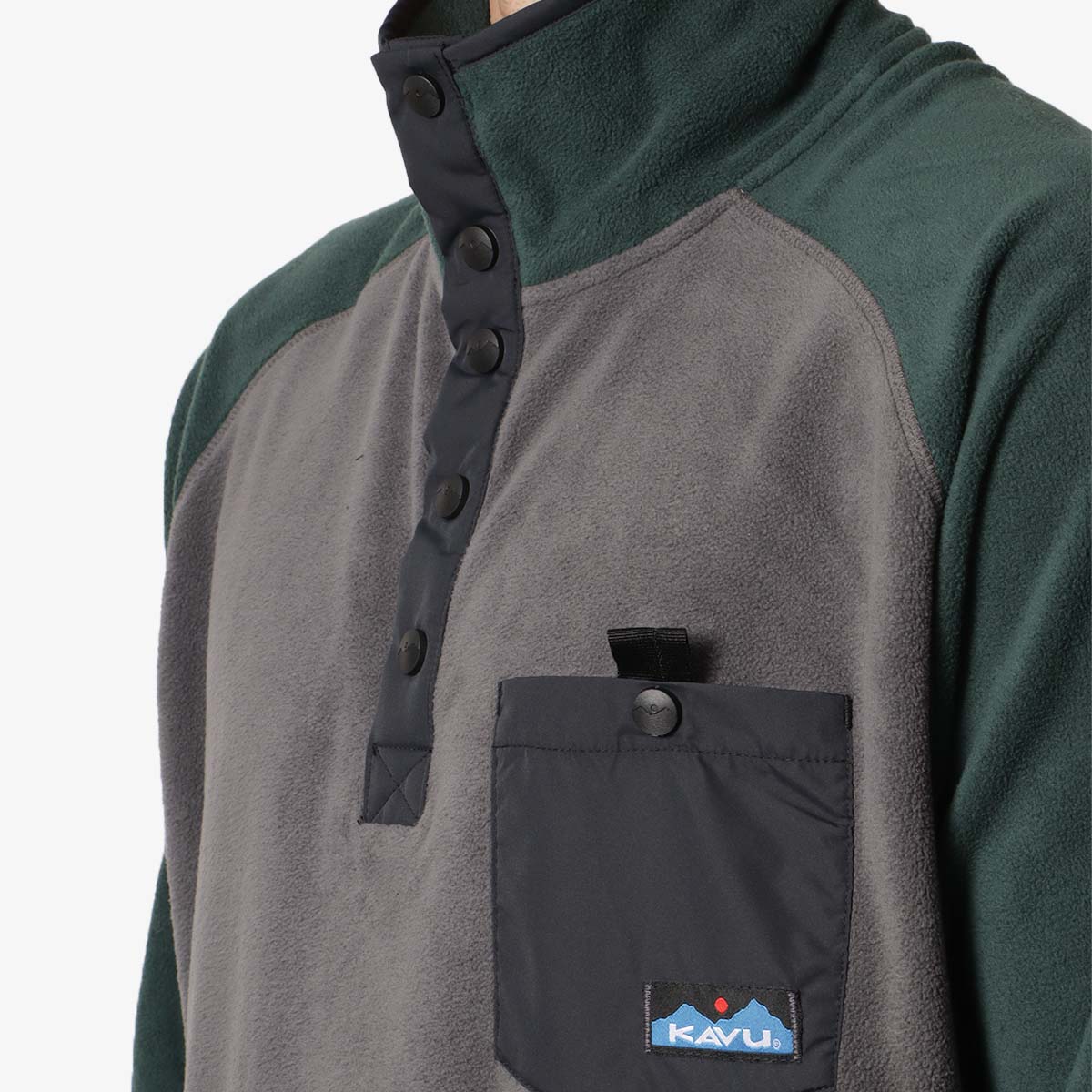 Kavu Teannaway Mock Neck Fleece