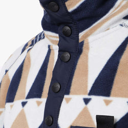 thumbnail Kavu Teannaway Mock Neck Fleece, Peaks Line, Detail Shot 3