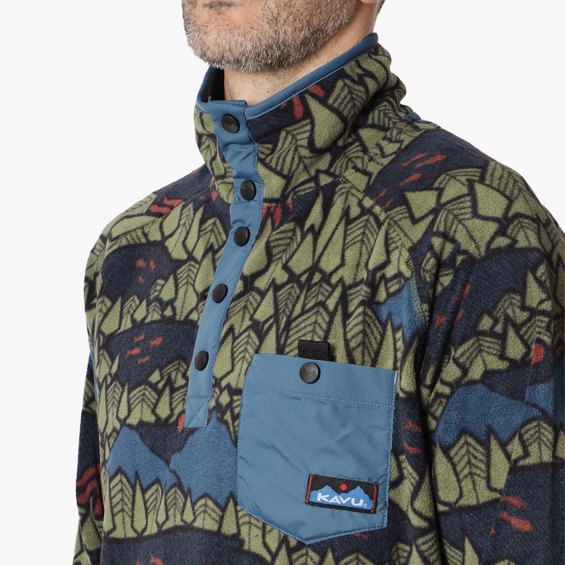 Kavu Teannaway Mock Neck Fleece