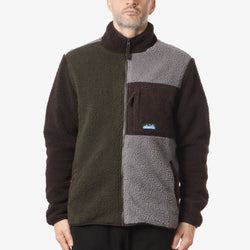 thumbnail Kavu Wayside Fleece Jacket, Timber Nights, Detail Shot 1