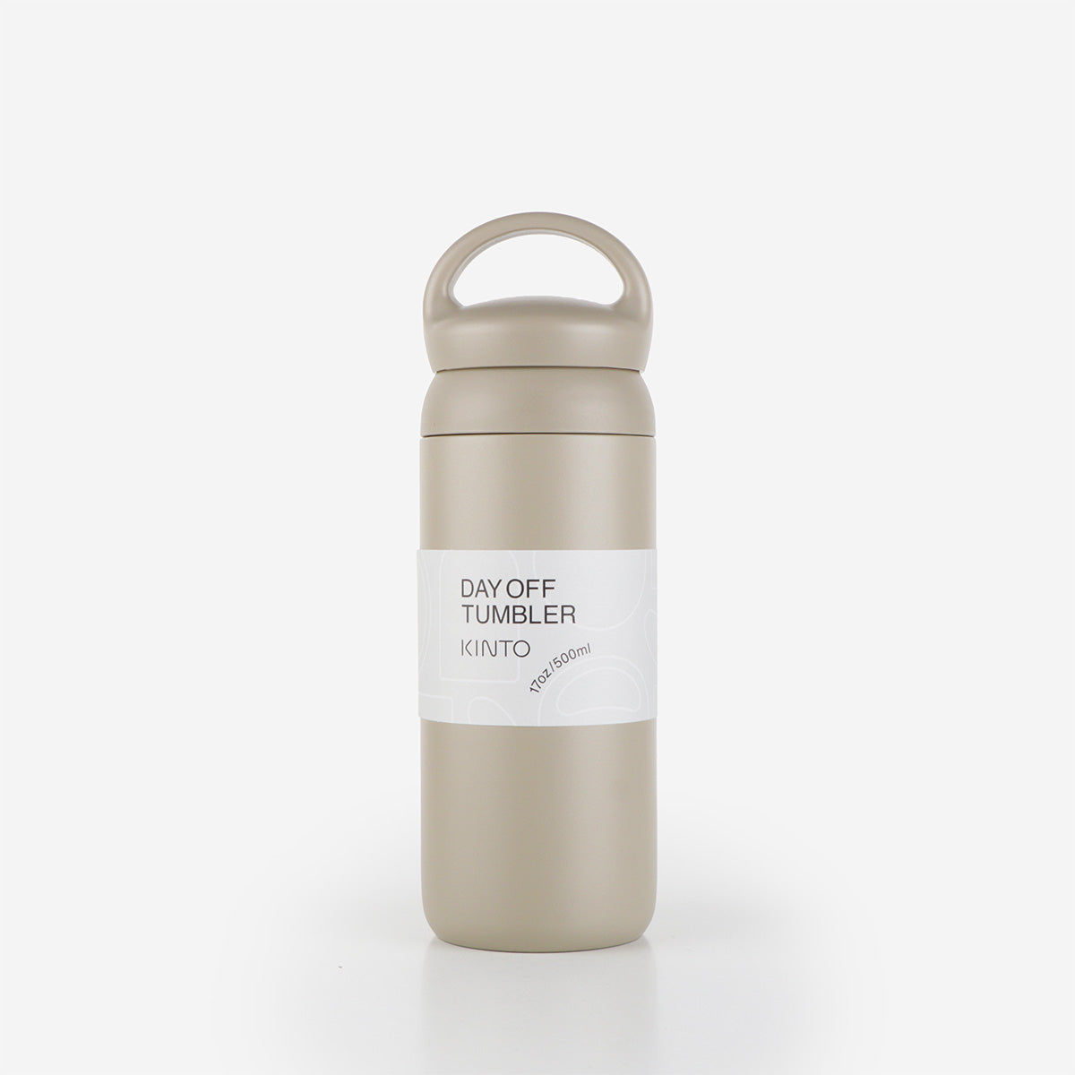 Kinto Day off Tumbler 500ml, Sand Beige, Detail Shot 1