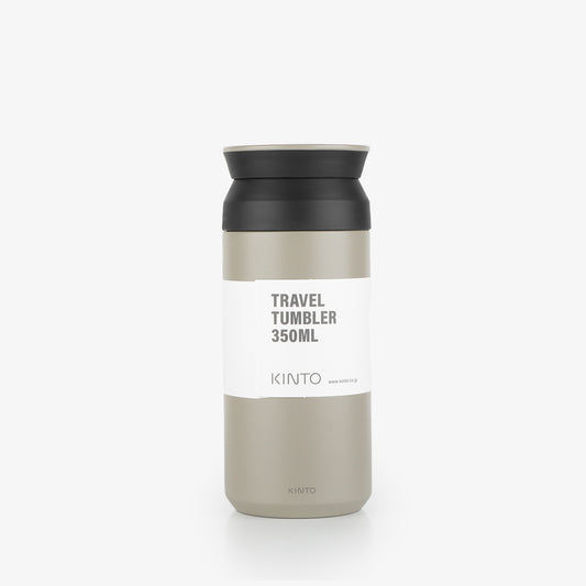 Kinto Travel Tumbler 350ml, Sand Beige, Detail Shot 1