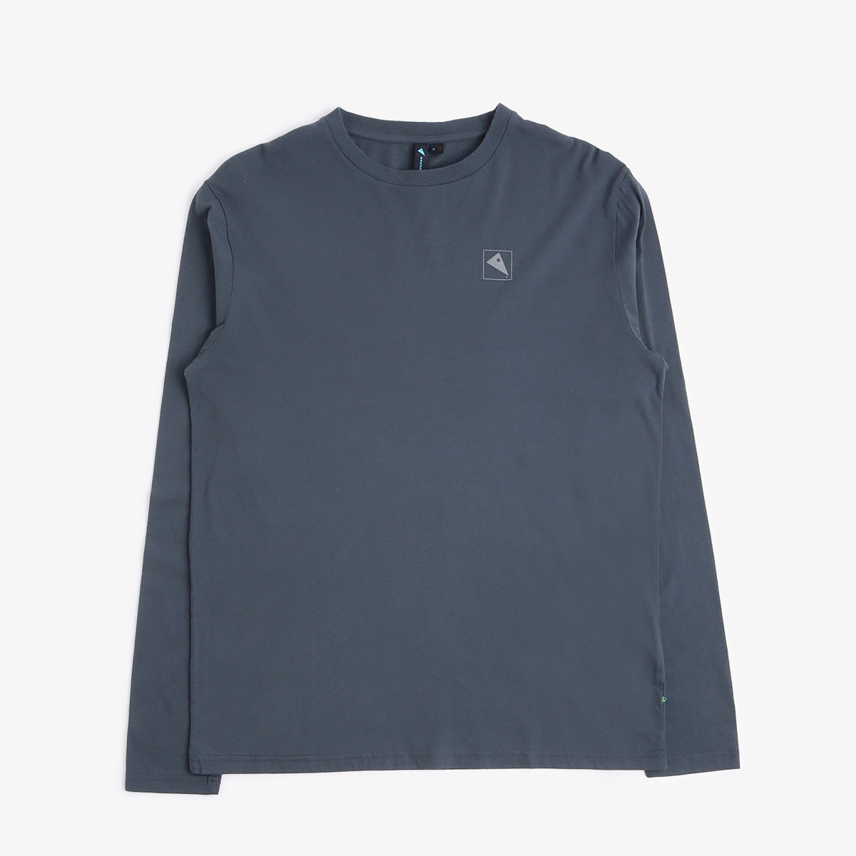 main Klattermusen Runa Elements Long Sleeve T-Shirt, Thistle Blue, Detail Shot 2