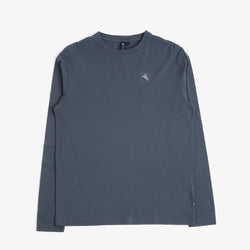 thumbnail Klattermusen Runa Elements Long Sleeve T-Shirt, Thistle Blue, Detail Shot 2