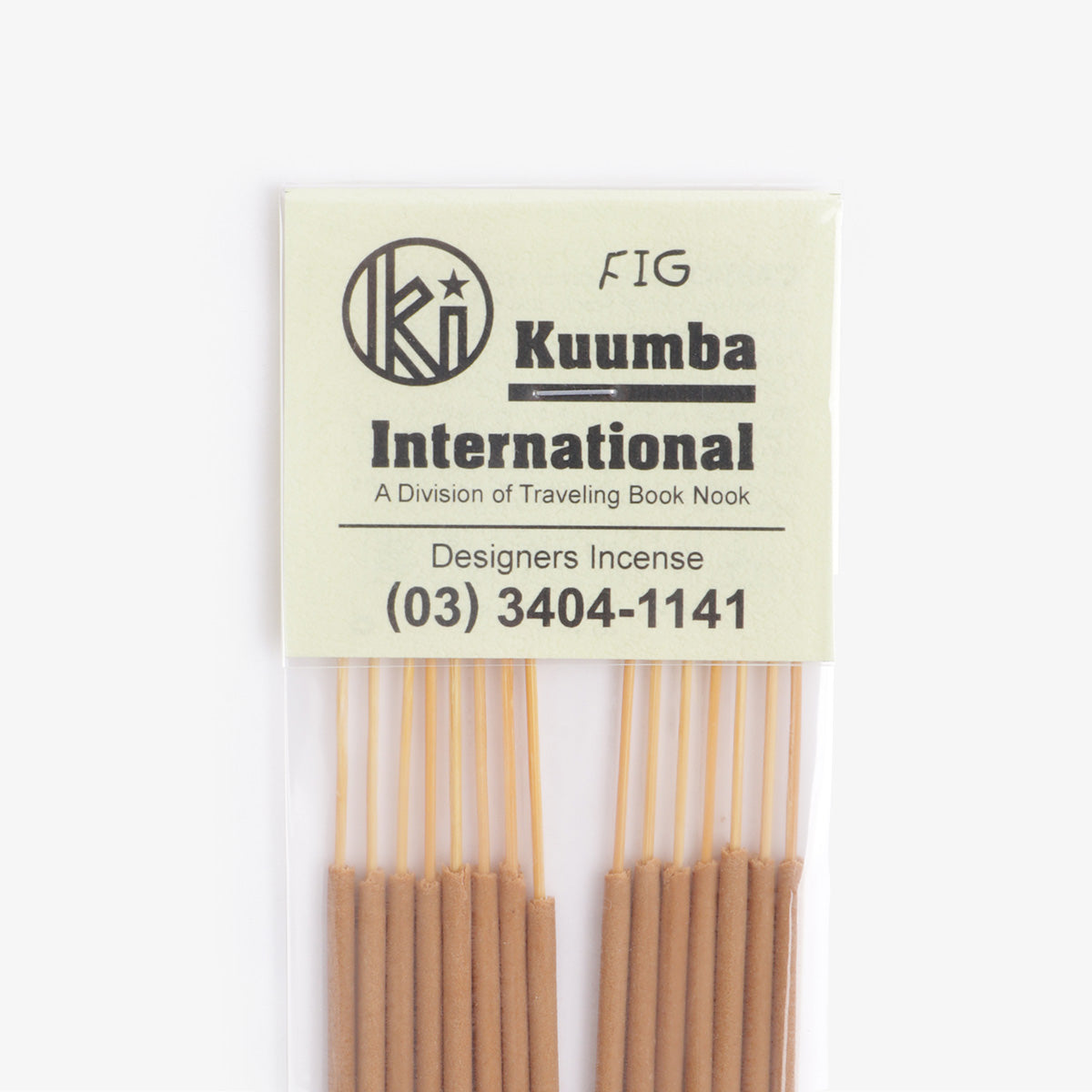 main Kuumba Regular Incense Stick, Fig, Detail Shot 1