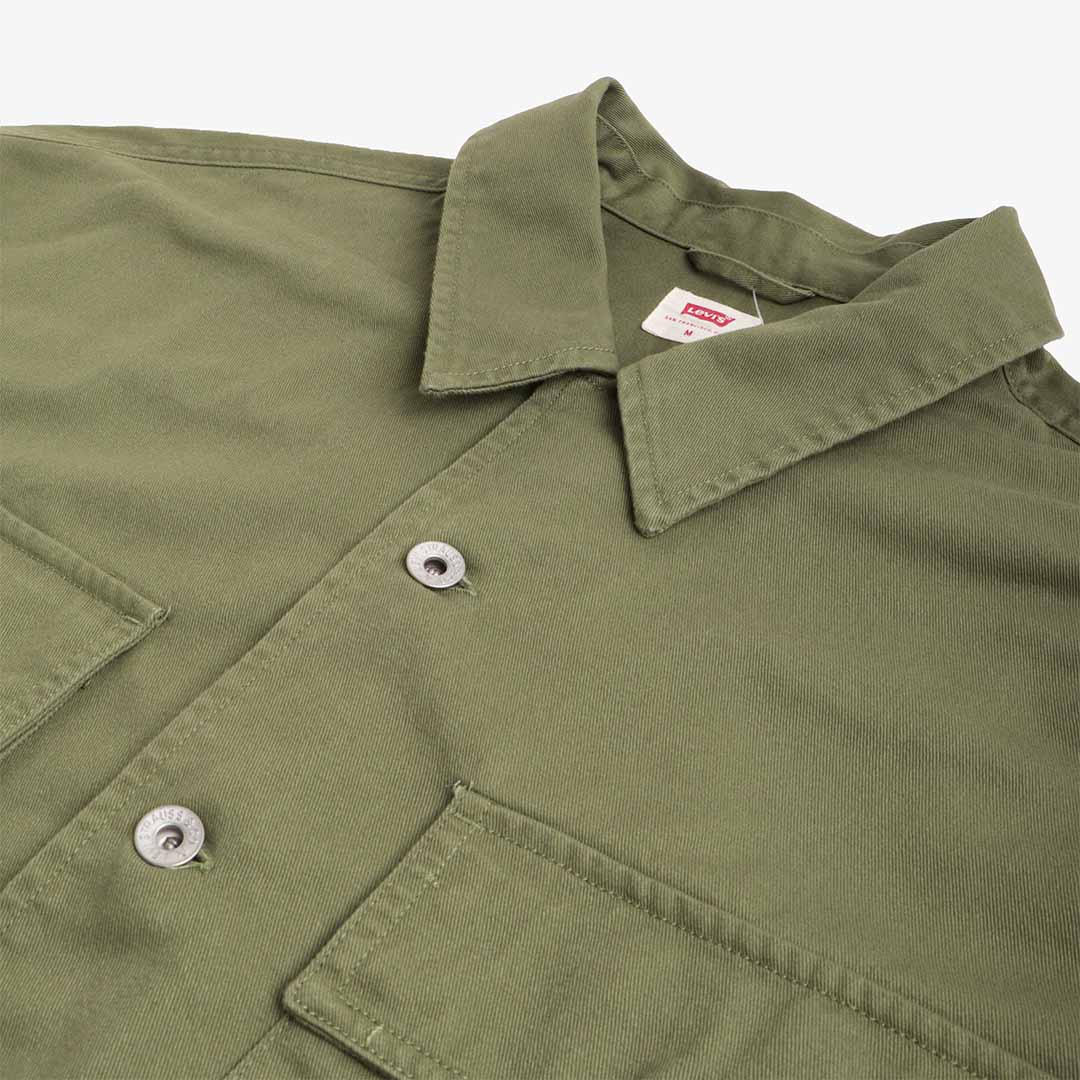 Levis Masonic Patch Pocket Overshirt - Bluish Olive – Urban Industry