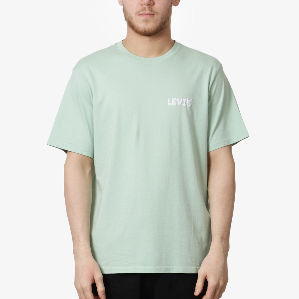 Levi's Relaxed Fit T-Shirt - Headline Aqua Foam – Urban Industry