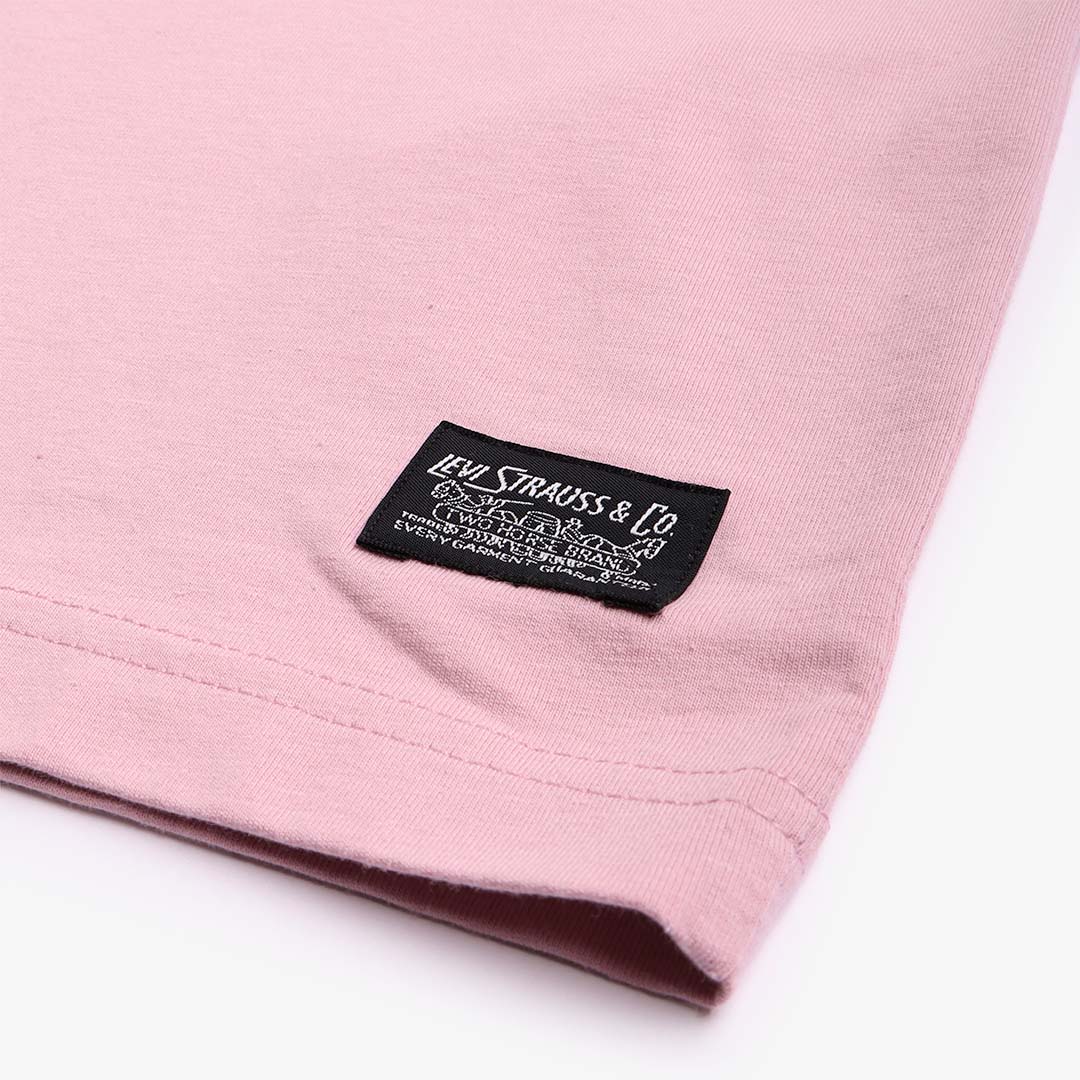 Levi top pink shirt