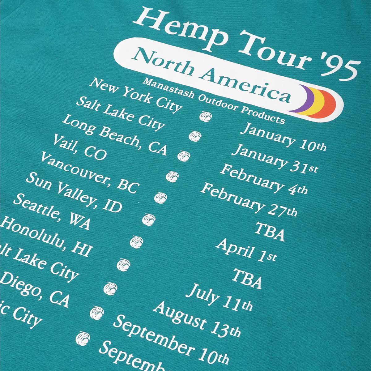 Manastash Hemp Long Sleeve Hemp Tour T-Shirt - Ever Green – Urban